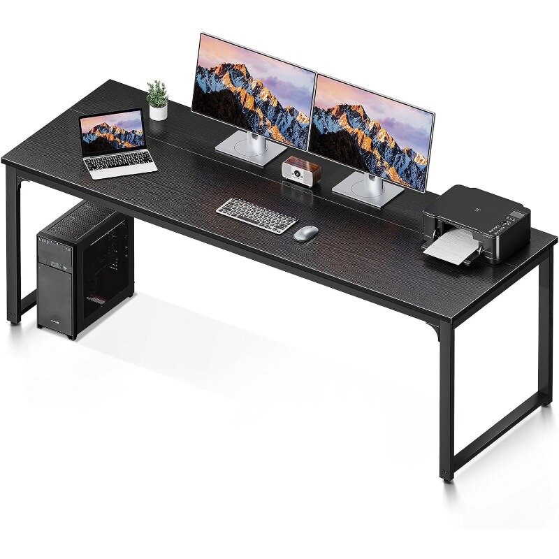 Mesa do computador estilo moderno e simples para casa e escritório, escrivaninha para estudante, 71 polegadas