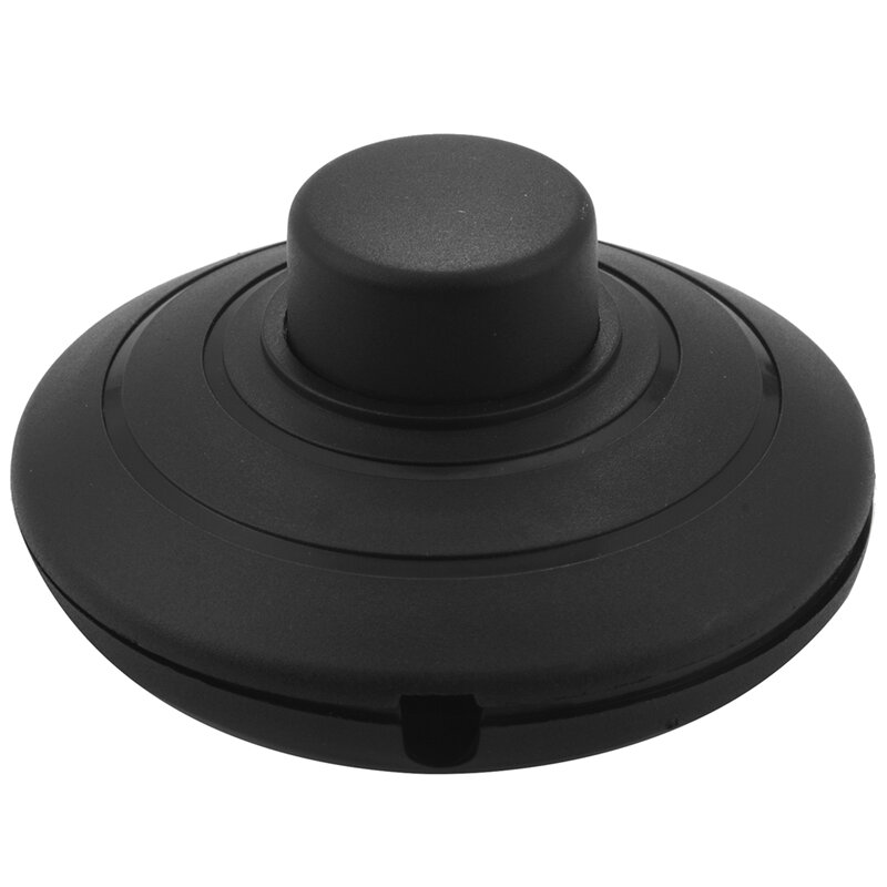 1 Stück schwarzer Inline-Lampen fuß schalter Push Power Pedal Light Fuß schalter