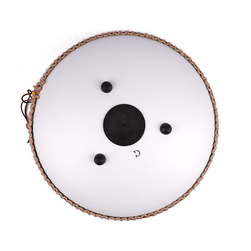Fábrica oferecer o tamanho grande design 14 polegadas (35 cm) 15 língua hank branco tambor D chave tambor ameno tambor de língua de aço