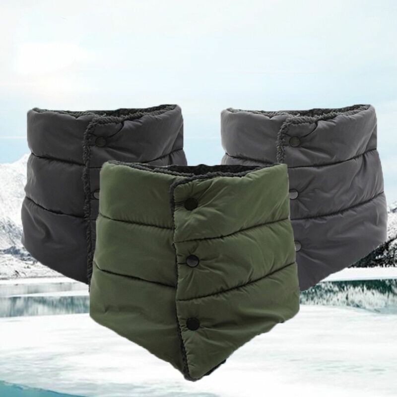 Lenço quente do pescoço do veludo, lenço principal impermeável, windproof, projeto da forma, inverno