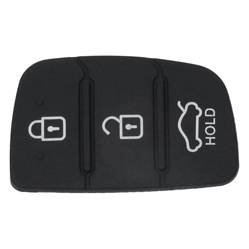 For Hyundai Tucson 2012-2019 Key Pad Cleaning By Water Easy Installation Rubber Pad Remote High Quality Material