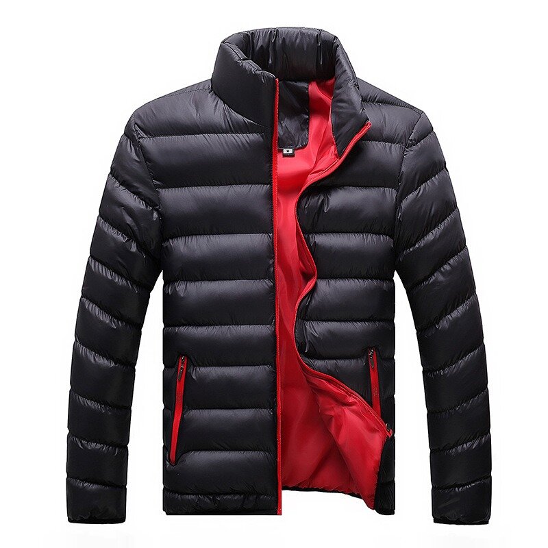 2023 męska zimowa gruba aksamitna wiatroszczelna kurtka puchowa wysokiej jakości męska kurtka w dużym rozmiarze wodoodporna