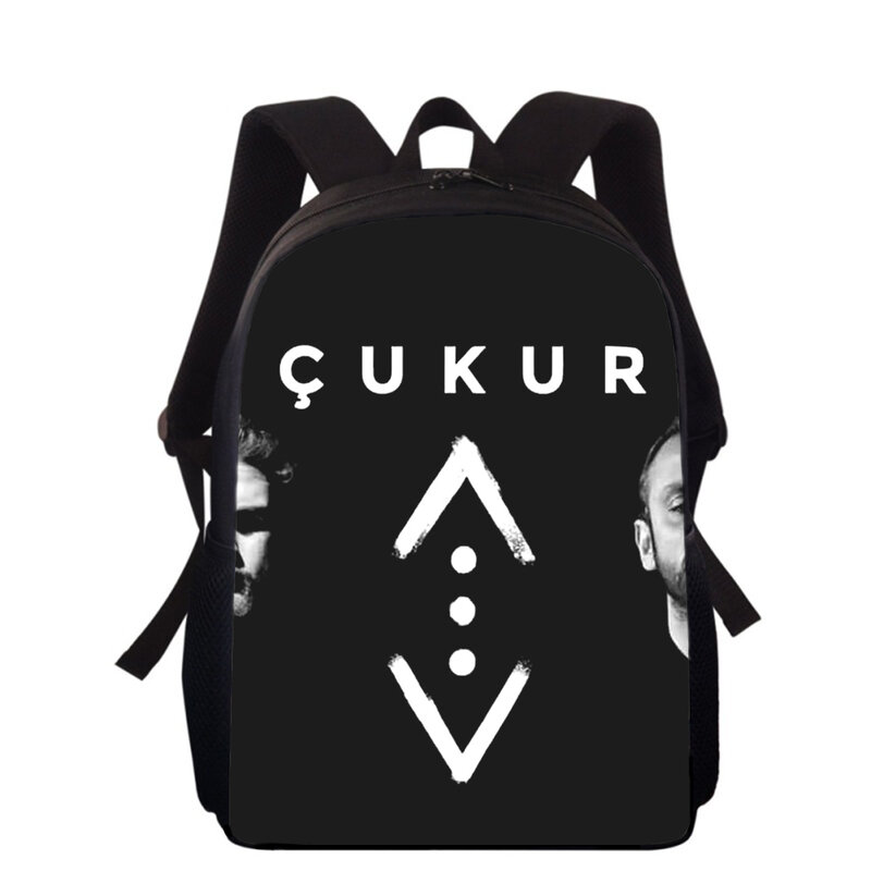 HOT Cukur Show TV 16" 3D Print Kids Backpack Primary School Bags for Boys Girls Back Pack Students School Book Bags
