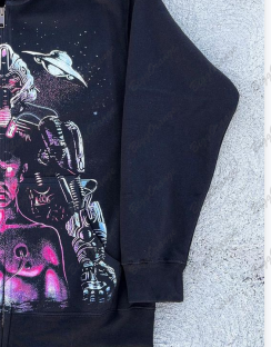 Sweat-shirt science-fi elements imprimé American alien, décontracté, pour hommes et femmes, nouvelle collection 2022