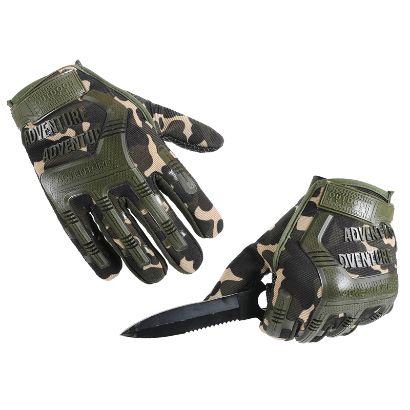 Gants de chasse militaires pour hommes et femmes, gants de paintball Airsoft, gants de skip, doigt complet, anti-alde, armée Luva