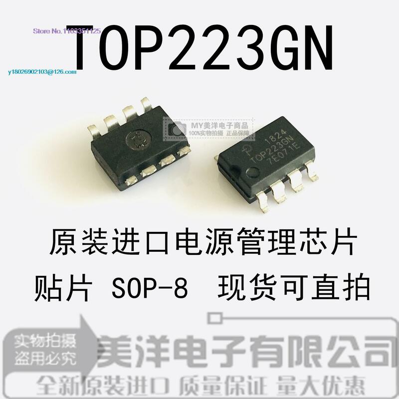 TOP223GN TOP223G SOP-8 Chip de fuente de alimentación IC, lote de 10 unidades