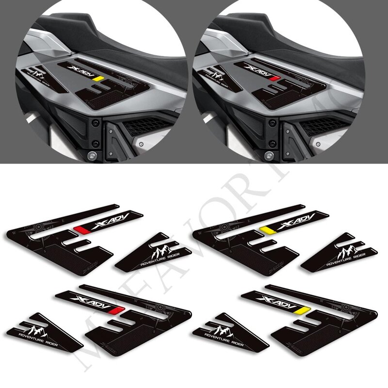 For Honda X-ADV XADV750 X ADV 750 Stickers Motorcycle Tank Pad Wheel Decals Body Fender Shell Windshield Kit 2021 2022 2023 2024