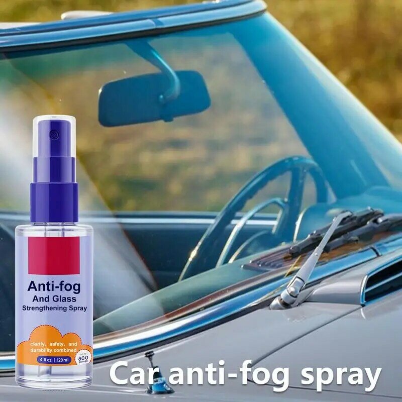 Car Anti Fog Spray Car Windscreen Anti Mist Mirrors Spray Intensive Anti-Mist Spray Car Windscreen Protection For Visors Goggles
