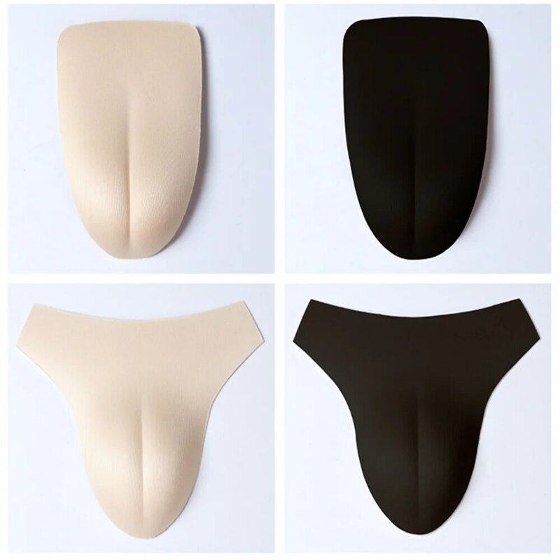 Fałszywa bielizna waginowa kontrola fałszywej wkładki do majtek majtki z wkładkami fałszywej cipki dla transpłciowej Crossdresser Drag Queen