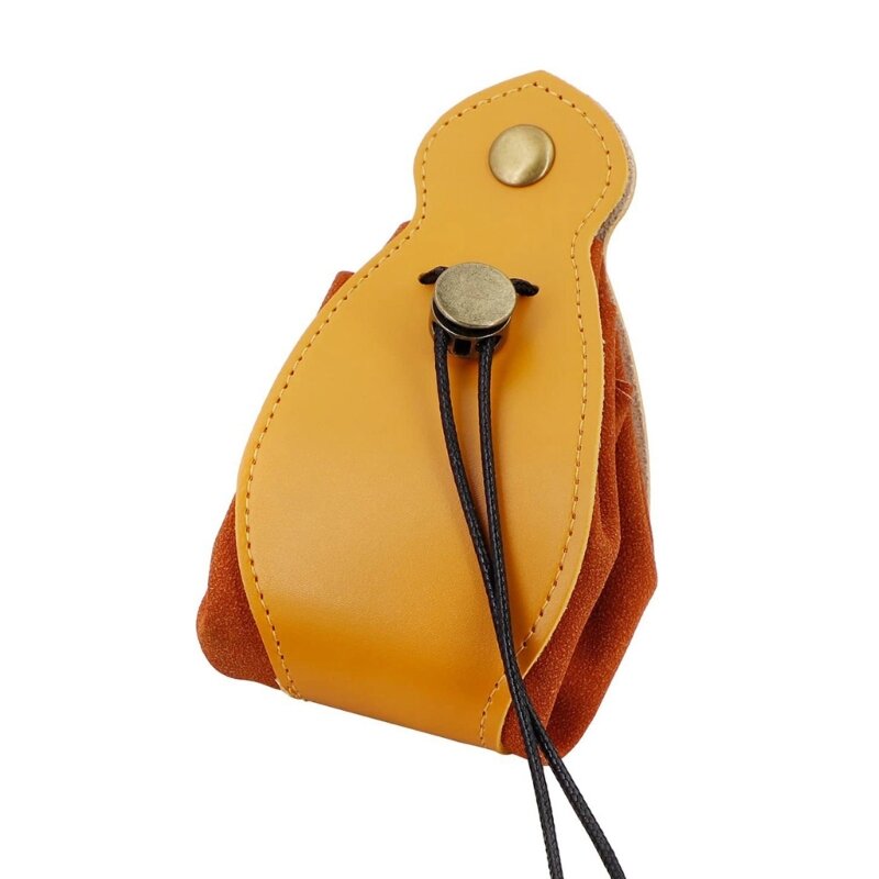 Poudres de proximité en cuir Wstring, porte-monnaie portable, poudres de ceinture, sac à dés, sac de rangement, R66E