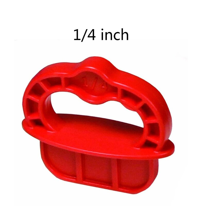 12pcs Deck Jig Spacer Rings Marking Home Durable Distance Measure 1/4" Spacing DIY Tools Drop Shipping