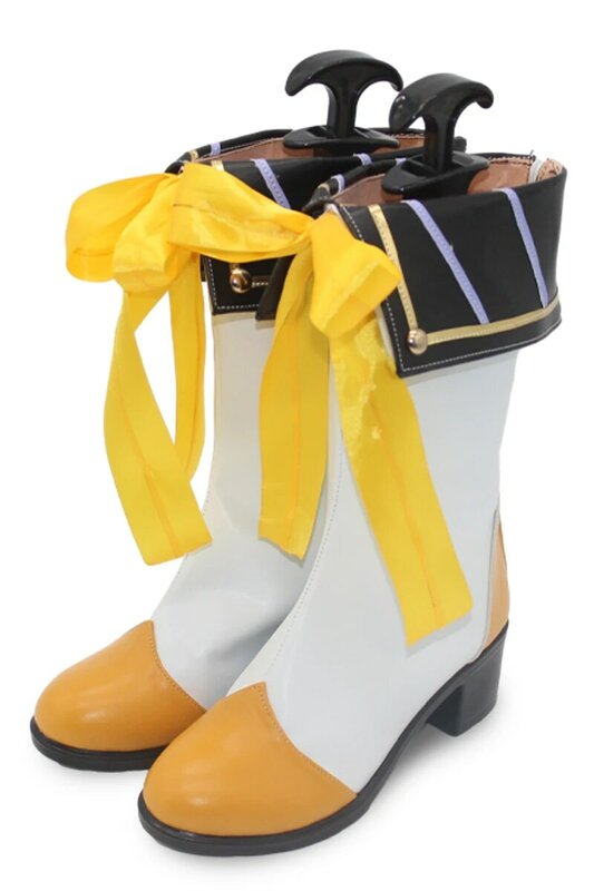 รองเท้าคอสเพลย์15th ครบรอบปี, รองเท้าเทศกาลฮาโลวีนรองเท้าหนัง PU อุปกรณ์คอสเพลย์ออกแบบได้ตามต้องการ