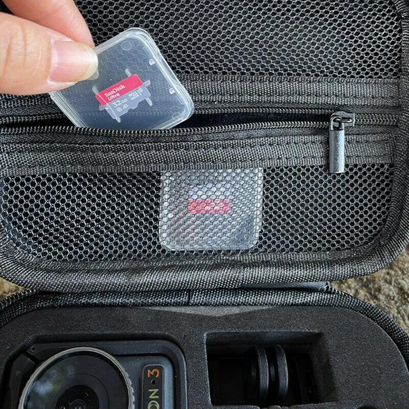 Mini borsa per DJI Action 3 4 custodia da viaggio borsa da viaggio accessori per fotocamera per DJI Osmo Action 4 3 custodia protettiva