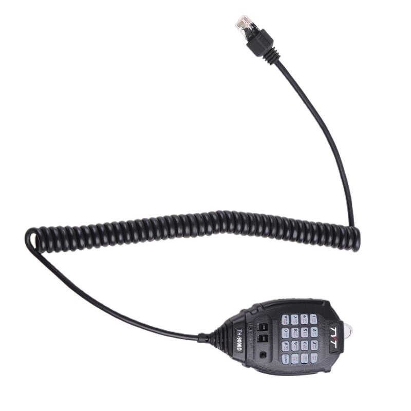 Mikrofon Dropship do TH-9000 TH-9000D mobilnego radia samochodowego zestaw głośników mikrofonowych do mikrofon ręczny korzystania z radia mobilnego TH9000D