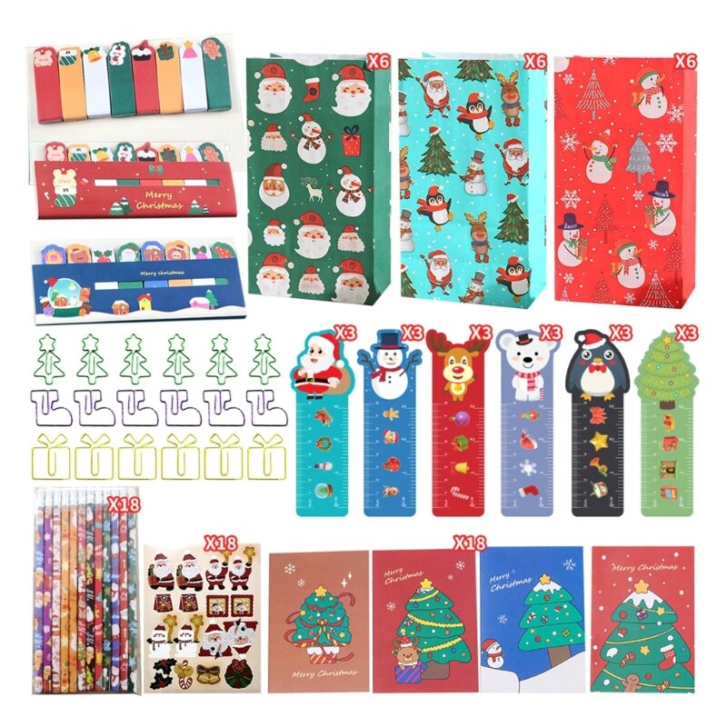 Weihnachts-Briefpapier-Taschenfüller, stationärer Anzug, Weihnachts-Geschenktütenfüller
