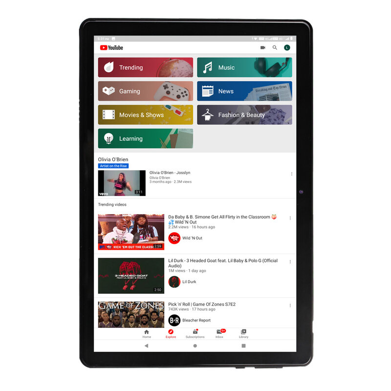 Tablette PC Android 11 de 10.1 Pouces, Octa Core, avec Google Play, pour Appel Téléphonique, Epi3 G, 4 Go de RAM, 64 Go de ROM, Dean, Nouveauté