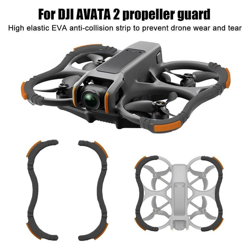 Pelindung benturan untuk dji Avata 2, pelindung benturan Anti benturan, aksesori Drone pelindung baling-baling
