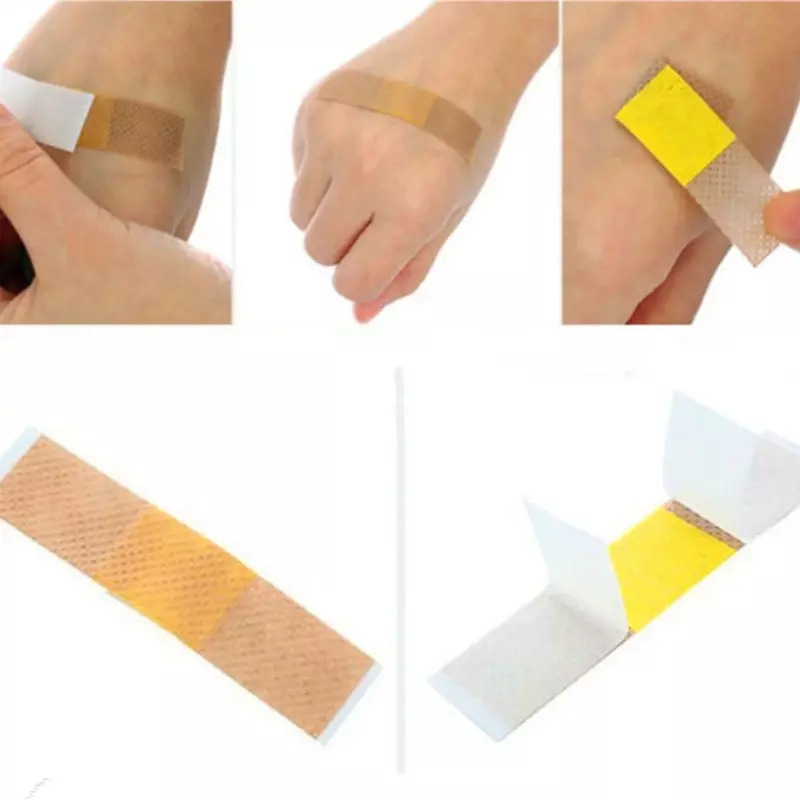 50 buah Paster luka tahan air perekat medis anti-bakteri plester stiker Band-Aid rumah perjalanan pertolongan pertama untuk perawatan hewan peliharaan