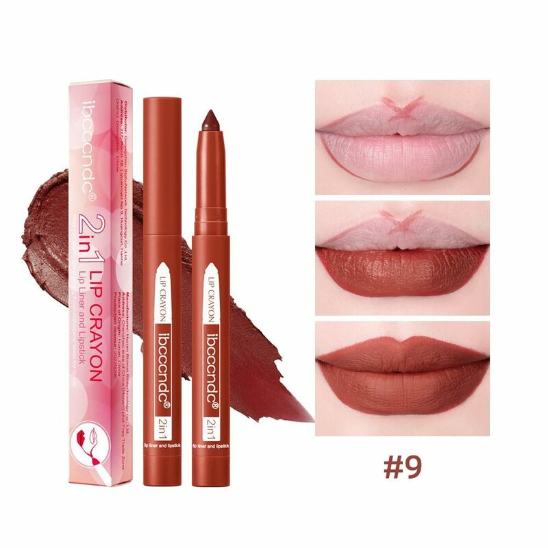 Natural Outline Lip Contour Line Lip Crayon New Matte Waterproof Matte Lipstick Long Lasting Velvet Velvet Lip Liner Pencil