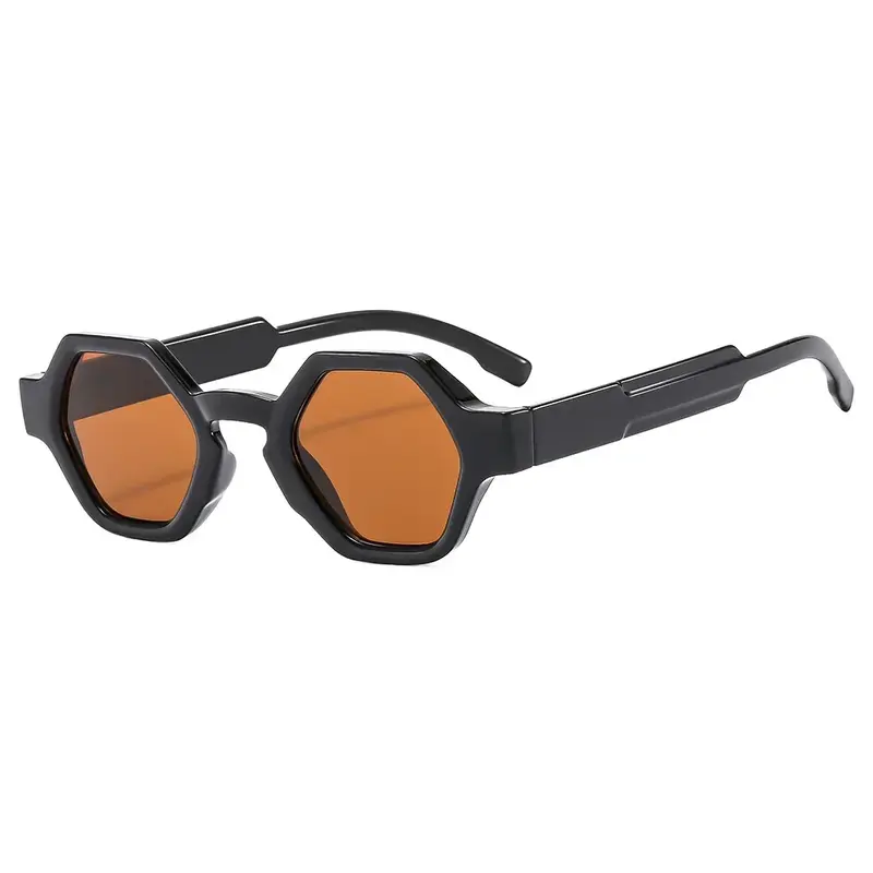Gafas de sol Retro con montura cuadrada pequeña para mujer, lentes rectangulares, Estilo Vintage, venta al por mayor, UV400