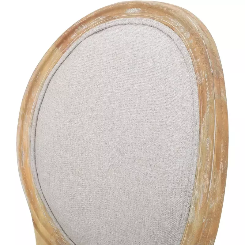 Esszimmers tuhl aus Polyester beige Stoff (2er-Set), 2-teiliges Set, geeignet für Restaurants, Küchen und Wohnzimmer, Küchen stuhl