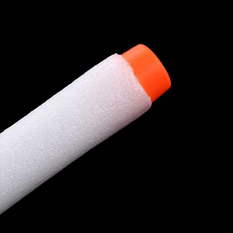10 Stuks Fluorescentie Eva Zachte Darts Gloeien Op Donker Eva Lichtgevende Darts Nerf Serie Witte Gloed Op Donkere Darts In Het Donker
