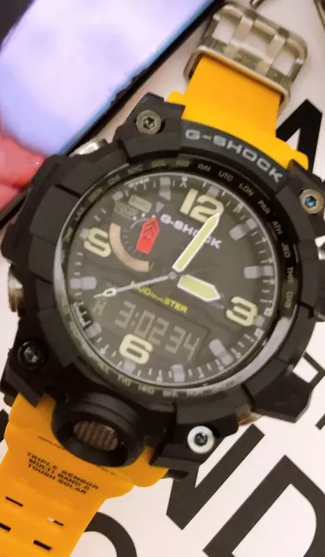 G-SHOCK นาฬิกาคู่นาฬิกาหรูหราใหม่ GWG-1000มีสีสันไฟแอลอีดีกันน้ำสปอร์ตมัลติฟังก์ชั่นสำหรับผู้ชาย