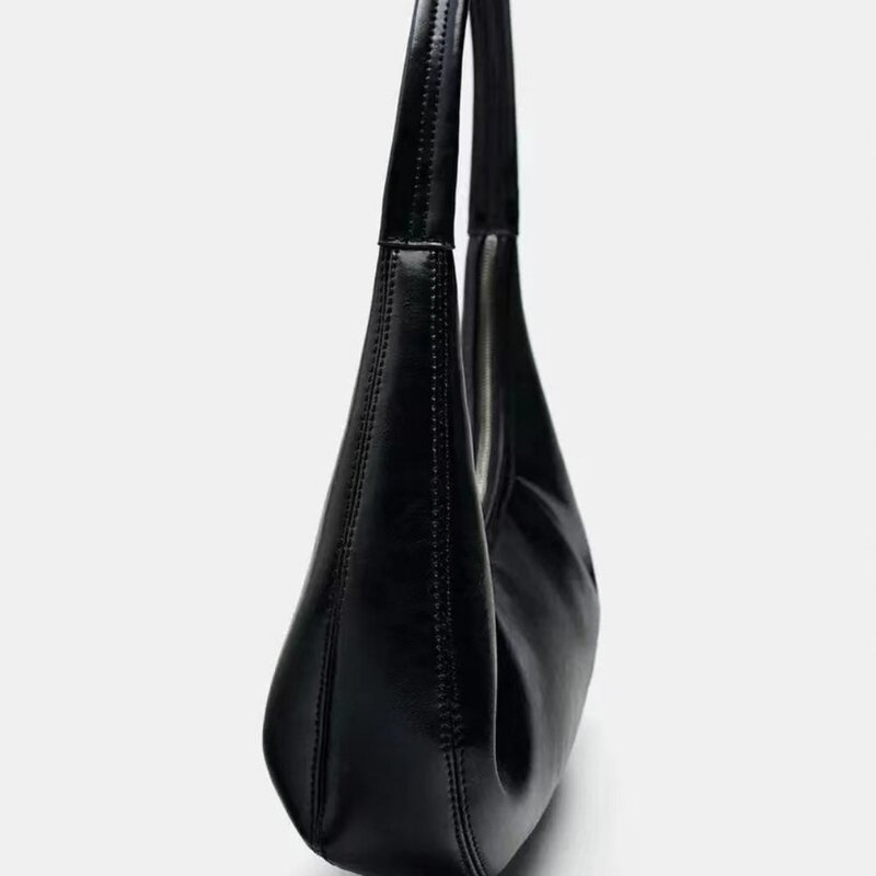 Роскошные серебряные сумки для подмышек для женщин, стеганые дизайнерские сумки, сумка на плечо с рюшами, мягкая сумка-клатч с полумесяцем и облаком, 2024, женский клатч