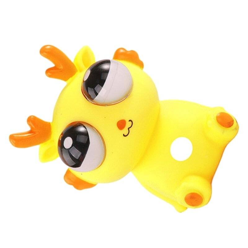 Eye-Popping Stress Toy Squeezable Dragon Pressure Relief Toy for Adults Office