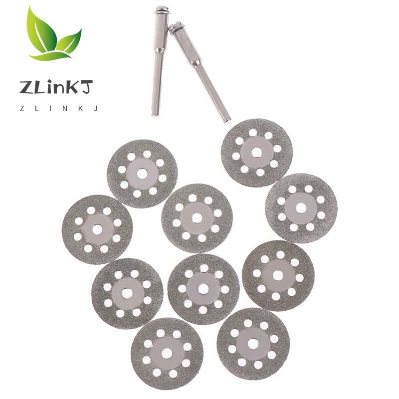 Set di dischi da taglio per lame per seghe diamantate da 10 pezzi per utensili rotanti