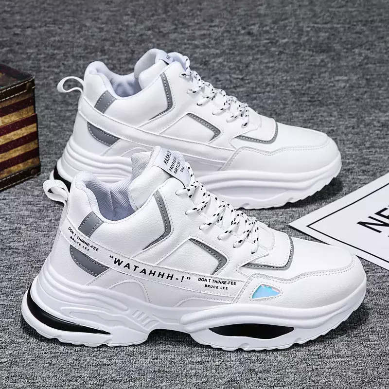 2023Men Casual Shoes Male Ourdoor Jogging Trekking Sneakers Lace Up Breathable Shoes Men Comfortable Light Soft Hard-Wearing