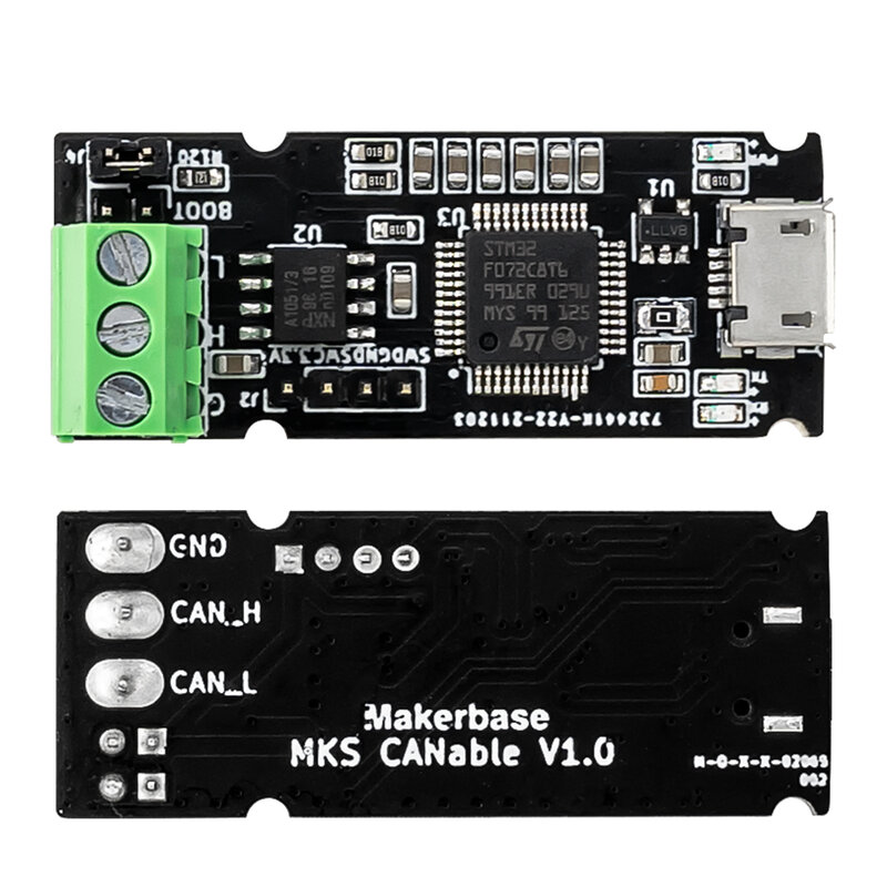 Makerbase-Adaptateur analyseur de débogueur CANable USB vers Lilcanbus, klipper isolé VESC ODRIVE