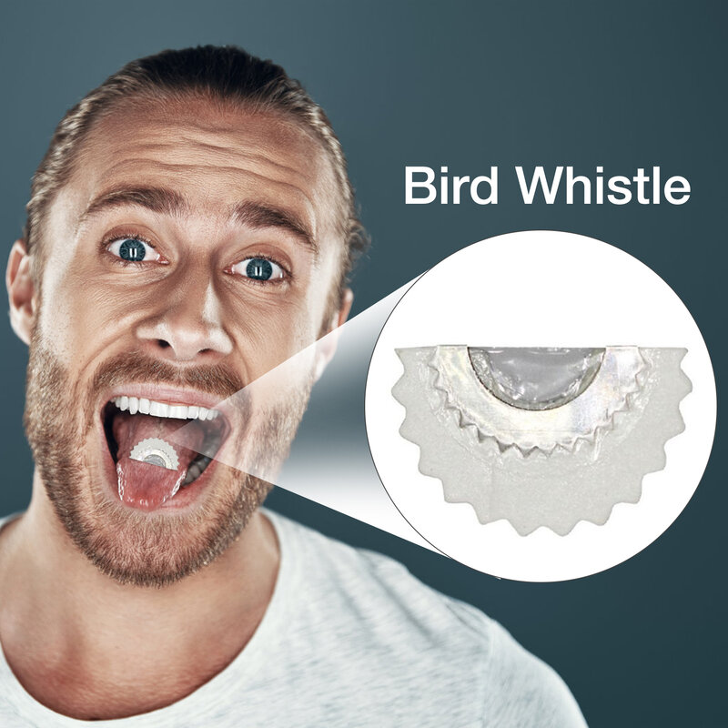 Bird Whistle Magic Fun Bird Caller Tongue Whistle Magic Tweeting Noisemaker Toys Tricks Gag Bird Caller Bird Whistle s To