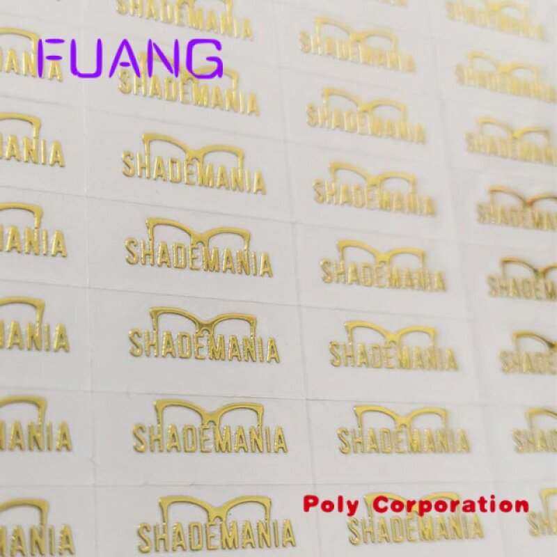 Etiqueta clara do logotipo para Sunglass, etiqueta do metal, alta qualidade, novo, 2020