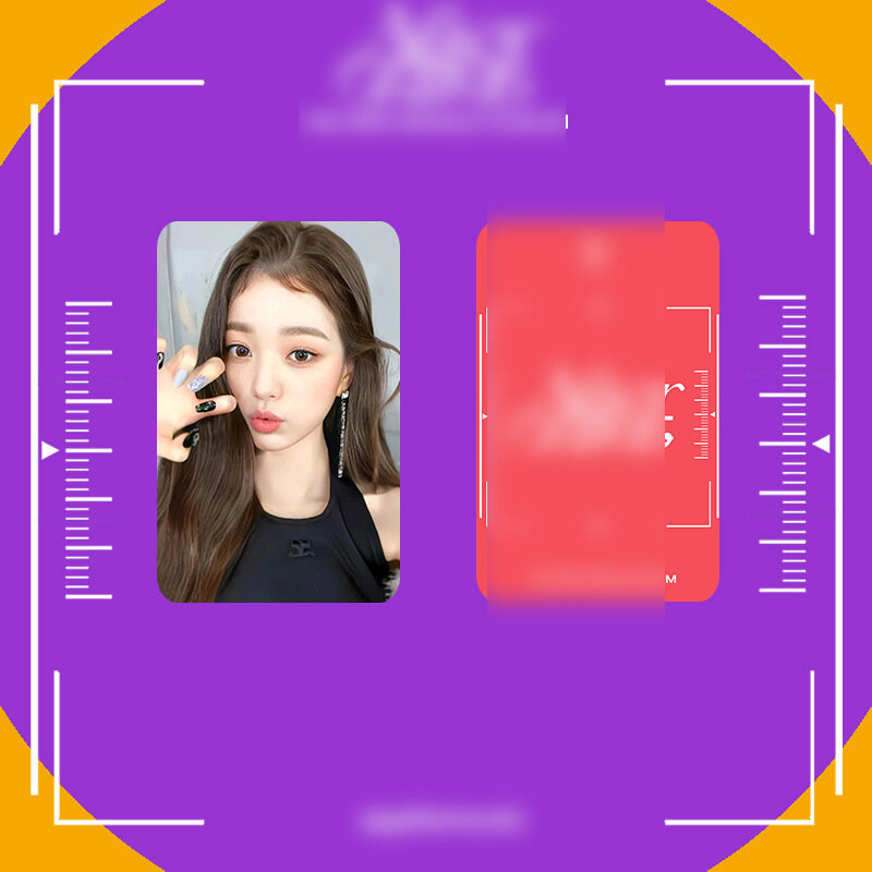 KPOP IVE JANG WON YING 싱글 앨범 로모 카드, YUJIN WONGYONG LIZ REI Leeseo 소녀 컬렉션 선물 엽서 사진 카드, 6 개/세트