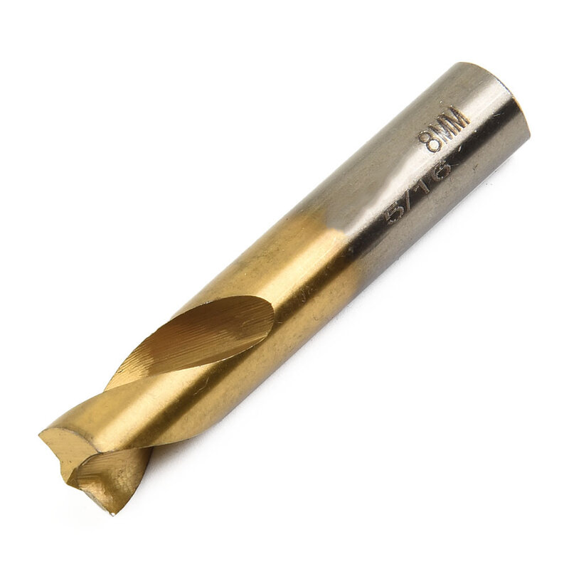 1 pz HSS punte per saldatura a punti 6.5/8/10mm rimozione saldatura a punti trapano Cutter fresa in metallo placcatura in titanio punta svasata