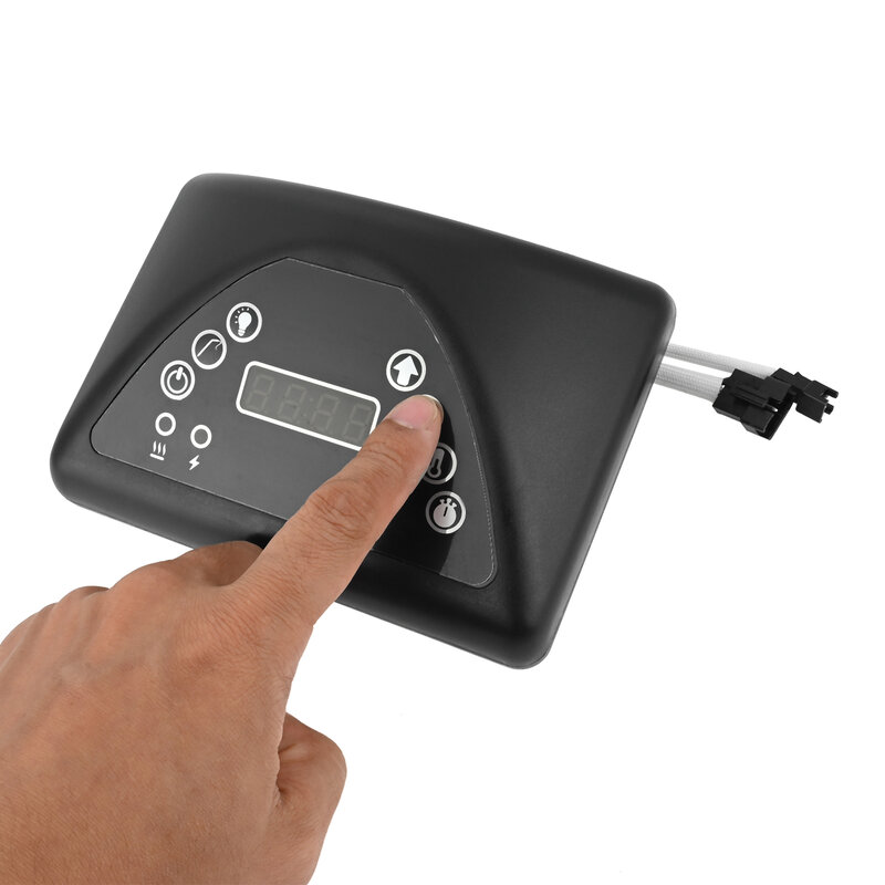 1 Satz Digital Thermostat Controller Board Kit vor eingestellte Temperatur für Master Built MB20072218 Smoker Top Controller
