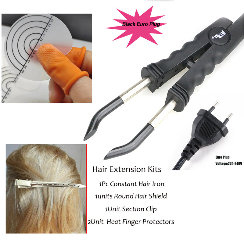 Щипцы для наращивания волос, терморазъемы для V lighthair