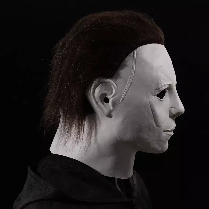 Máscara de látex de la película de Halloween de Michael Myers, máscara de terror realista, máscara de Cosplay aterradora, máscara de fiesta de disfraces, 1978