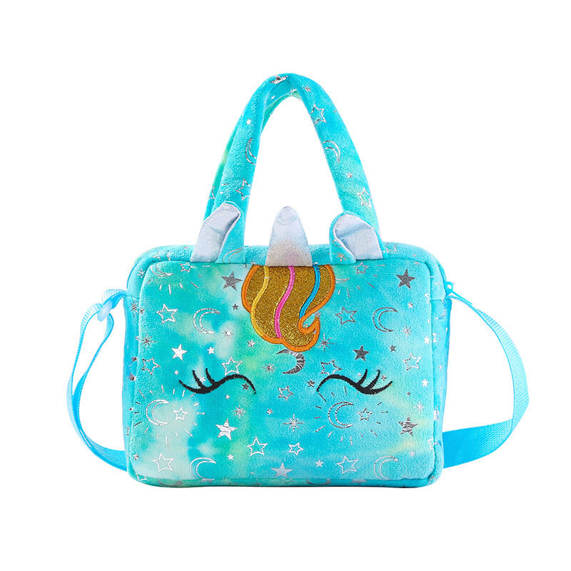 Новый дизайн, прекрасная ручная сумка, плюшевая сумка через плечо, детская Милая Подарочная сумка-мессенджер для девочек