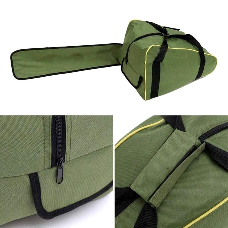 Sac de tronçonneuse Portable 18 ", sacoche étanche en tissu Oxford, Protection complète, rangement et transport