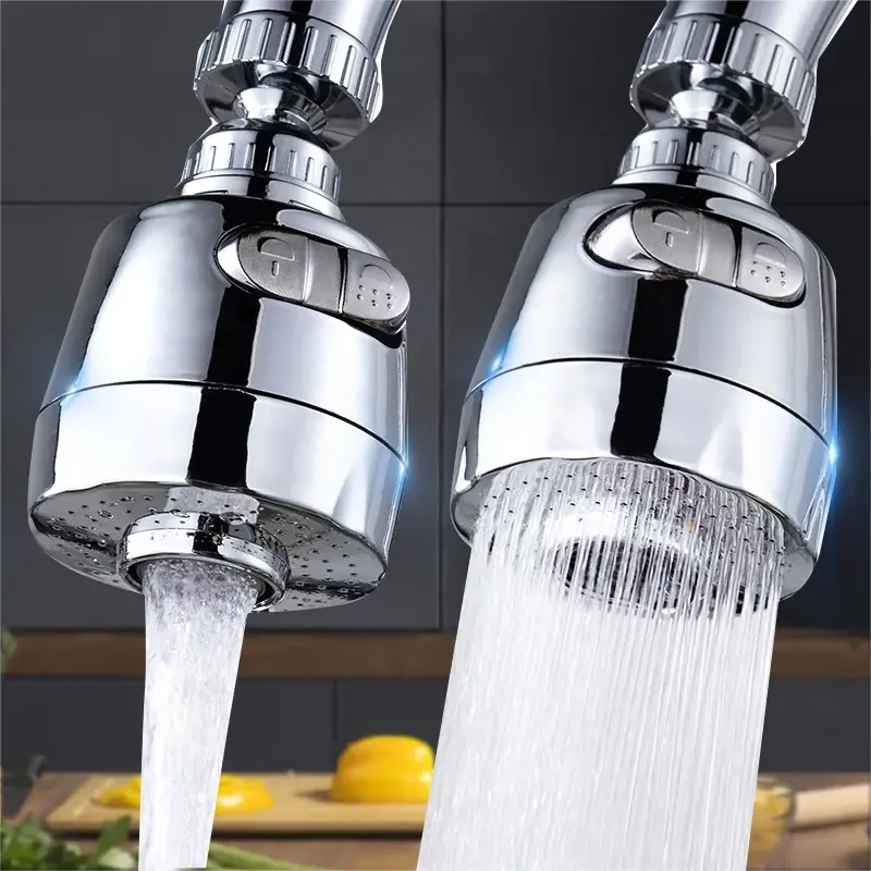 Universal Kitchen Faucet Adapter Rotação de 360 °, Filtro Extensor, Gadgets De Cozinha, Economia De Água, Tap Bico, 2 3 Modos