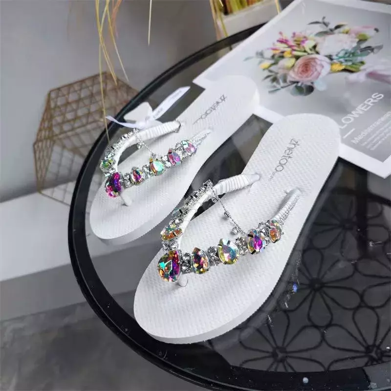 Flat with Summer Modern Slippers Outside Low Heel  2024 High Quality Ladies Shoes Solid Shallow Women's Slippers Chinelos