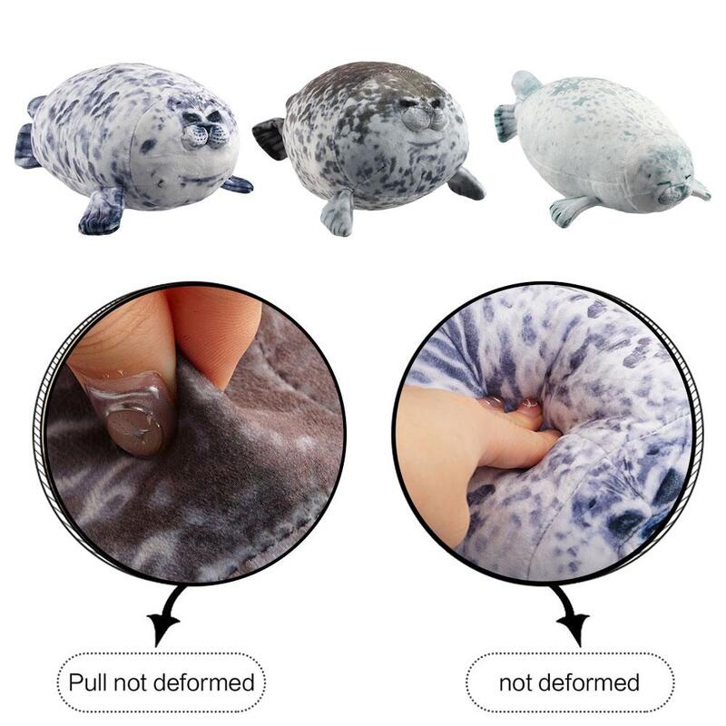 20CM Fat Plush Foca Gorda Seal Toy Peluche Foca Guatona Peluche Soft Doll cuscino per dormire Cute Sea Lion Doll Gift