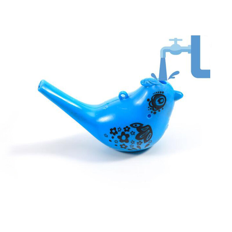 Silbato de plástico para pájaros de agua, 5 piezas, divertido, para niños y niñas