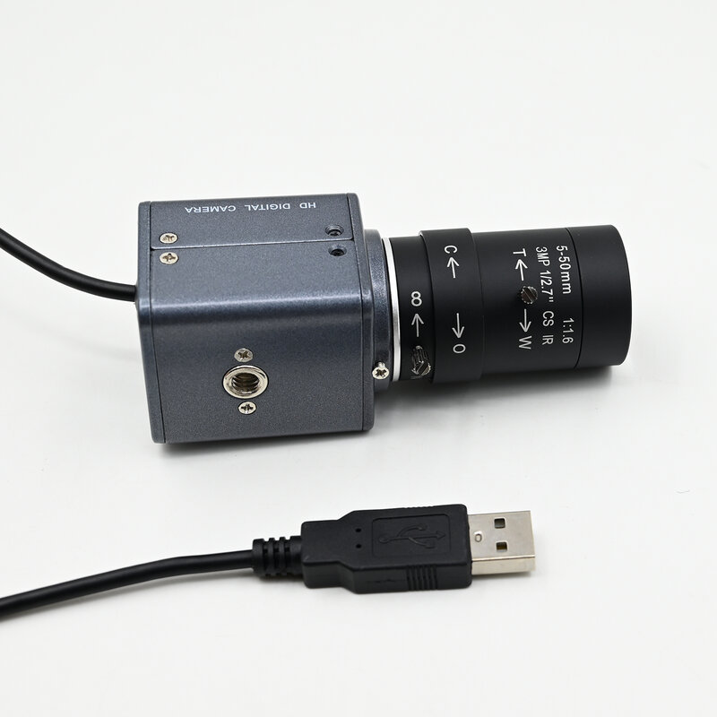 GXIVISION Câmera de Inspeção Industrial, Obturador Global VGA, 180Fps, USB Driver Free, 640X480, Tiro em Movimento Rápido