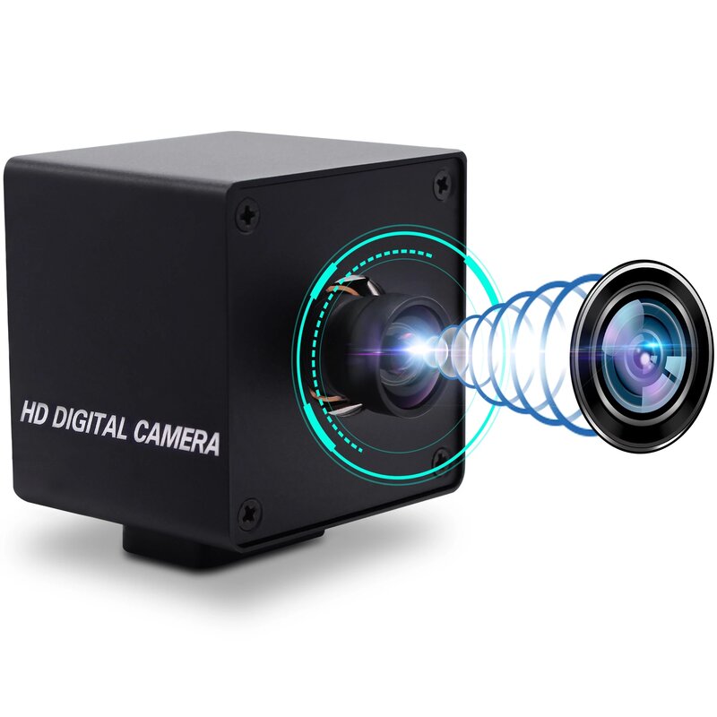 USB WebCamera Webcam for Stream 4 k with IMX415 sensor No distortion lens Ultra HD Autofocus USB Camera for PC Computer
