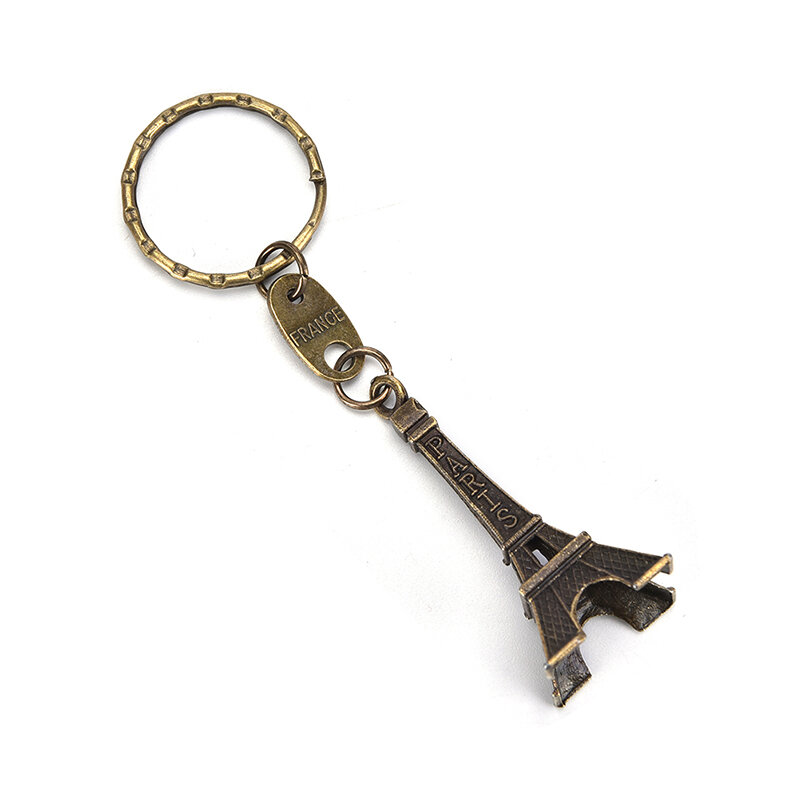 Porte-clés miniature tour Eiffel, Figurines, modèle créatif, cadeau de noël