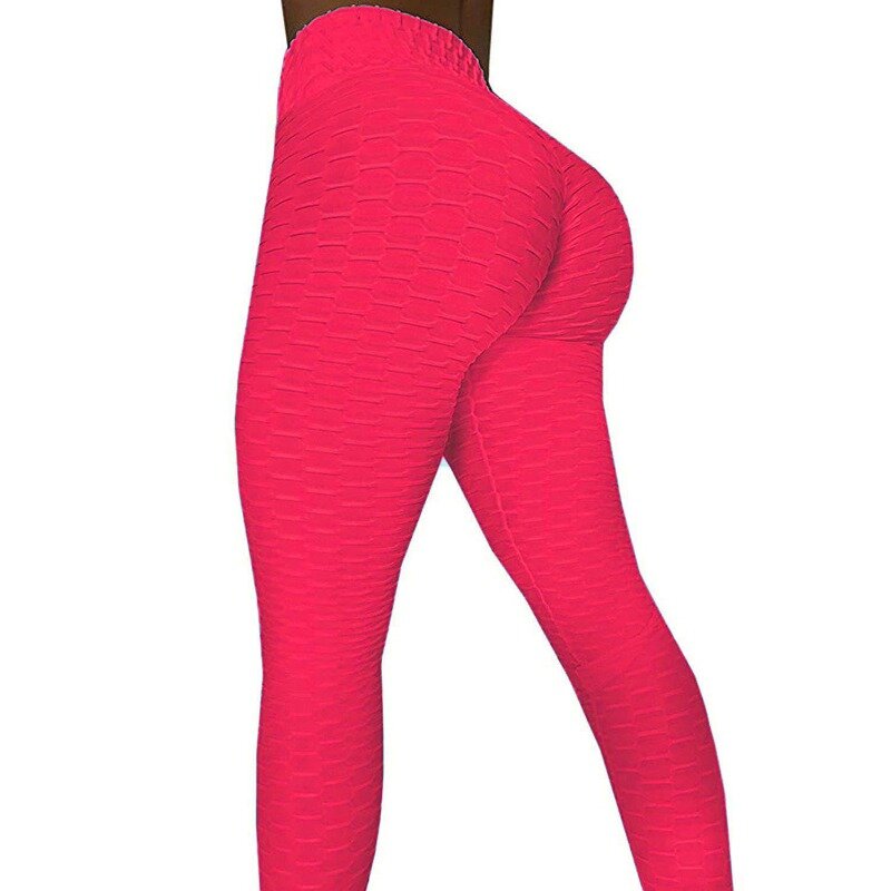 2024 autunno inverno donna Hip Lifting Bubble Yoga pantaloni tinta unita semplici pantaloni attillati Slim