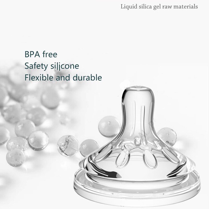 PConsulBaby-Tétine Souple en Silicone Sans BPA pour BiSantos, Accessoire de Remplacement Naturel